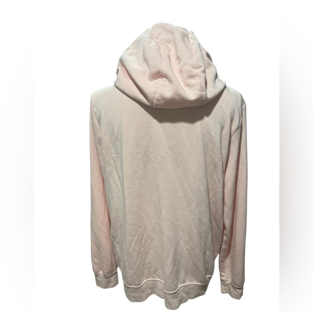 Nike Hoodie Women’s Pink Mock Funnel Neck Pullover Sweatshirt Size Large - Picture 4 of 10